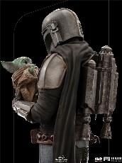 Statue The Mandalorian and Grogu - The Mandalorian Art Scale 1/10 - Iron Studios