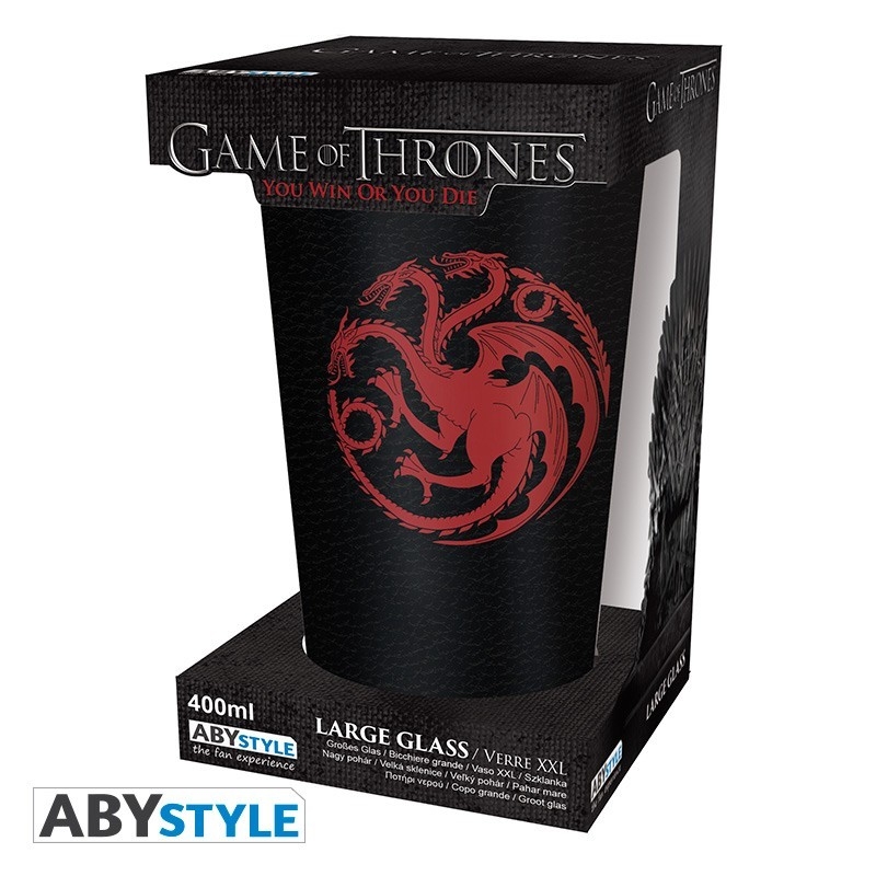 GOT Verre 400ml Targaryen Foil