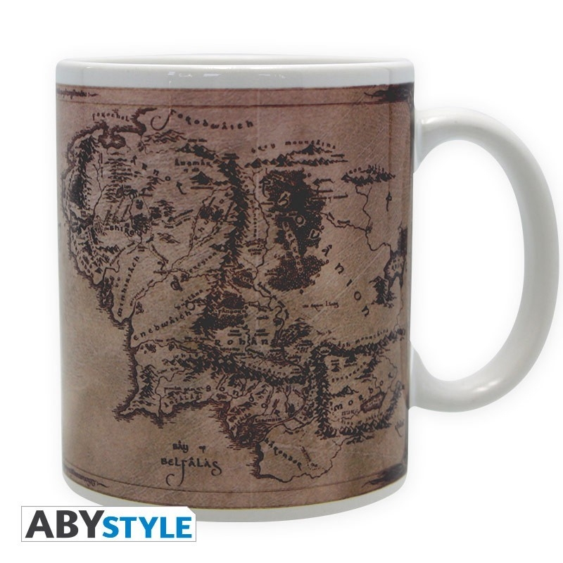 LOTR mug Map 320Ml