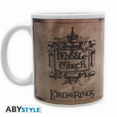 LOTR mug Map 320Ml