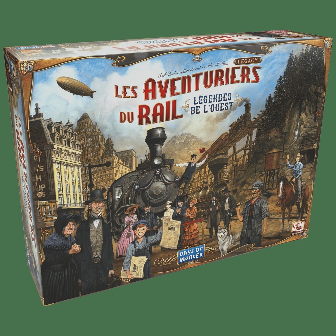 Les Aventuriers du Rail Legacy-Légendes de l'Ouest