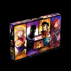 Marvel Dice Throne - Captain Marvel, Black Panther, Doctor Strange & Black Widow