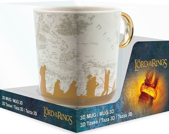 LOTR Mug 3D Poigné Anneau Unique