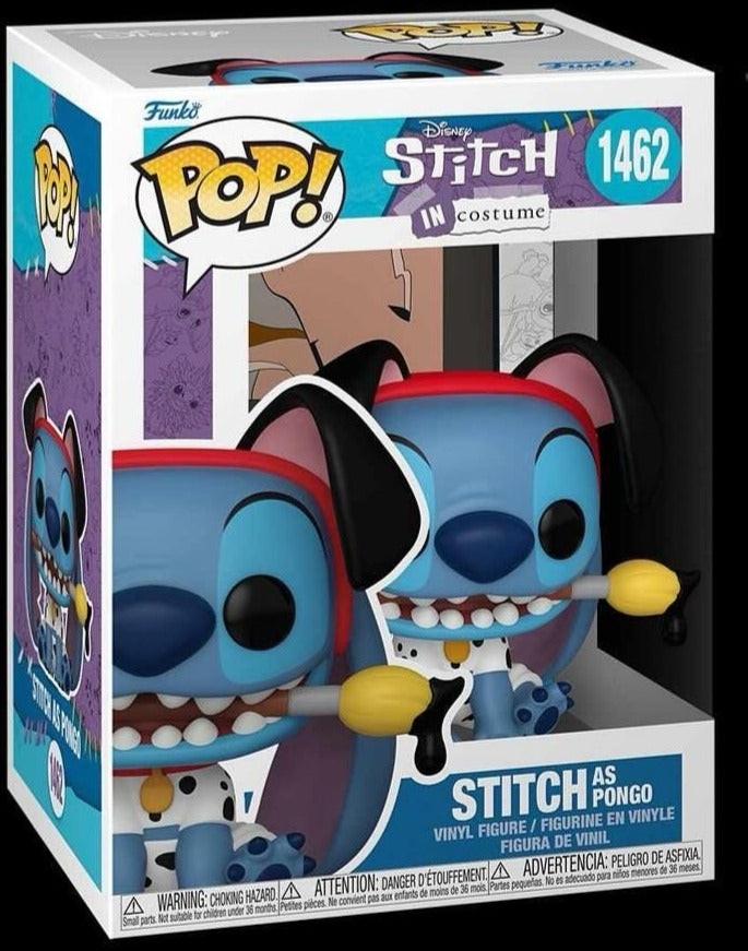 Funko Pop! Disney Stitch as Pongo #1462