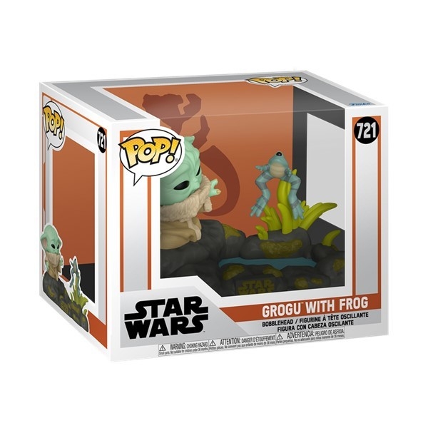 Funko Pop! Star Wars Grogu with Frog