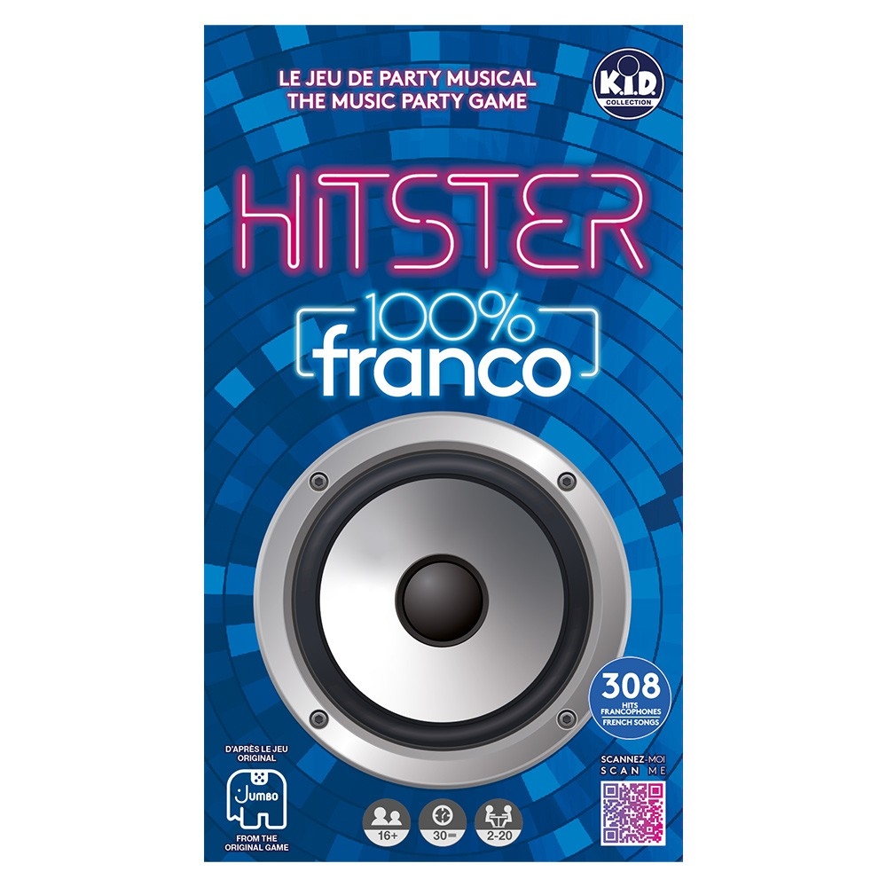 Hitster-100% Franco Français/Anglais