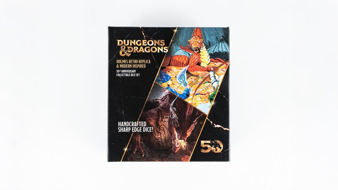 DND 50th Anniversary Retro et Modern Dice Set