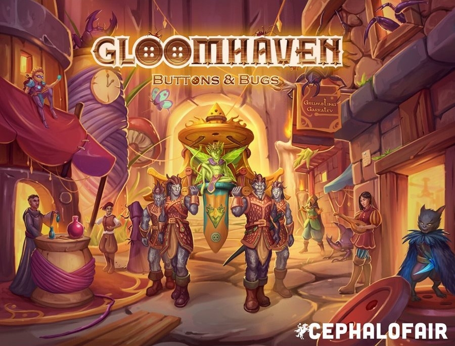 Gloomhaven Buttons & Bugs Anglais